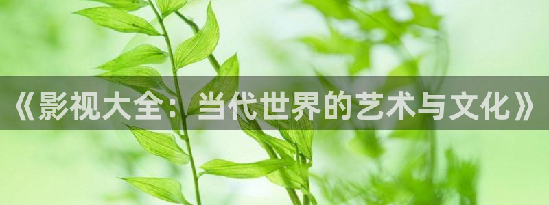 金桔利咽清喉片：《影视大全：当代世界的艺术与文化》